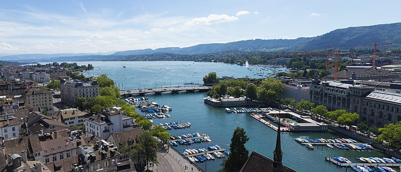 Le lac de Zurich