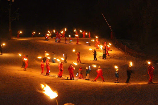 Courchevel skiing