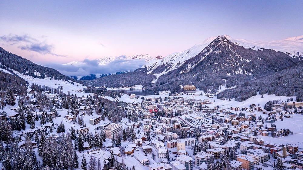 Davos city view