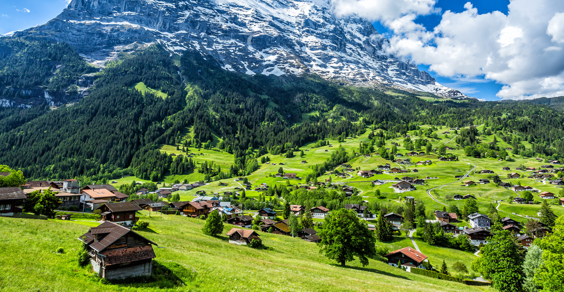 Grindelwald mountain view